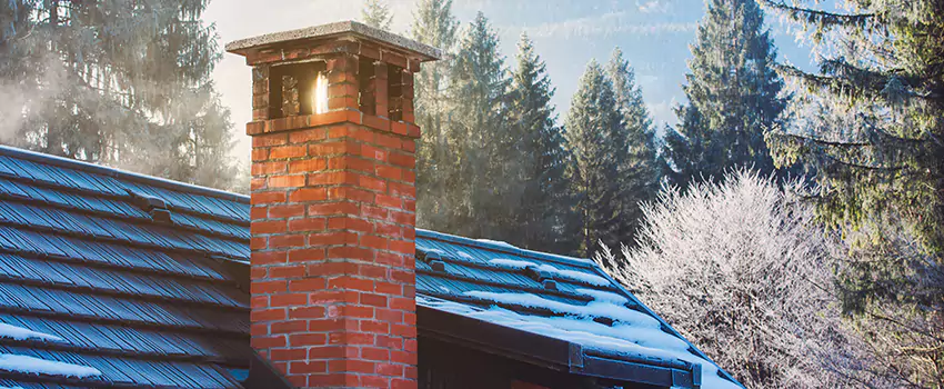 Chimney Crown Replacement in Westbrook, Maine