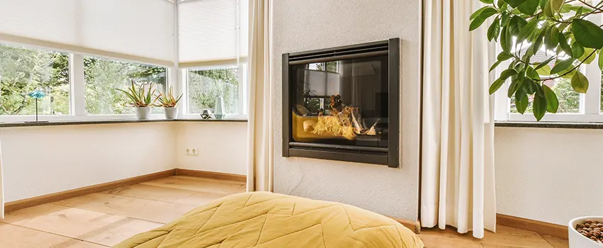 Residential Fireplace Ceramic Glass Installation in Westbrook, ME