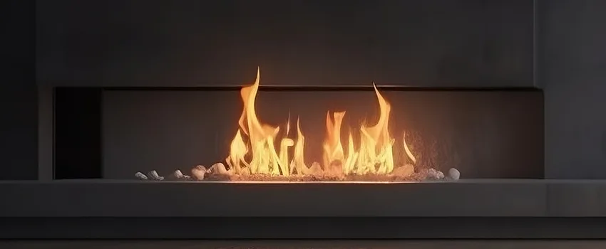 B-Vent Gas Fireplace Installation in Westbrook, ME